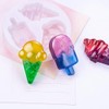 Ice Cream Shaped Resin Mold Popsicle Keychain Pendant Silicone Epoxy