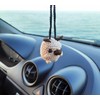 Crochet Dog Car Rear View Mirror Hanging Accessories, Car Charm,