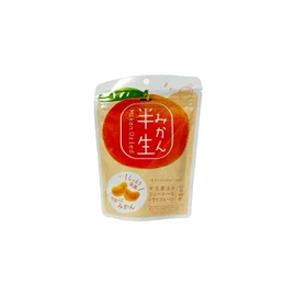 Iagi Japanese Semi-Raw Fruit Mandarin Oranges, 2.6 oz (75 g) x 4 Packs