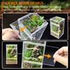 GTSEEMUU Jumping Spider Enclosure, 8 x 8 x 15 cm