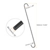 uxcell S Hanging Hooks, 20inch/500mm Extra Long Steel Hanger, Indoor