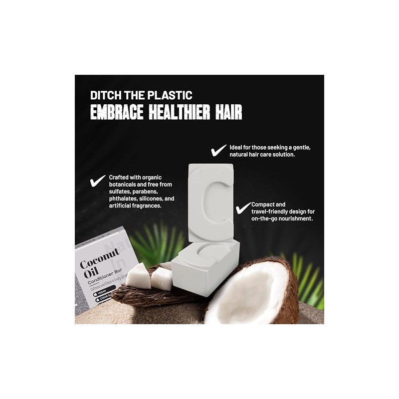 Shampoo and conditioner (Aceite de Ricino, Conditioner Bar)