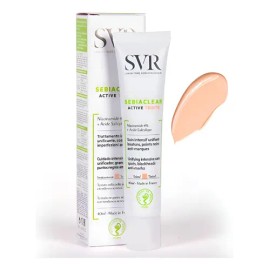Tratamiento Acné Svr Sebiaclear Active Teinte Con Pigmentos                                                                                           