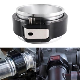 RiAiCiING 3.5 Inch Aluminum V Band Quick Release Intake Intercooler Pipe HD Clamp 32517