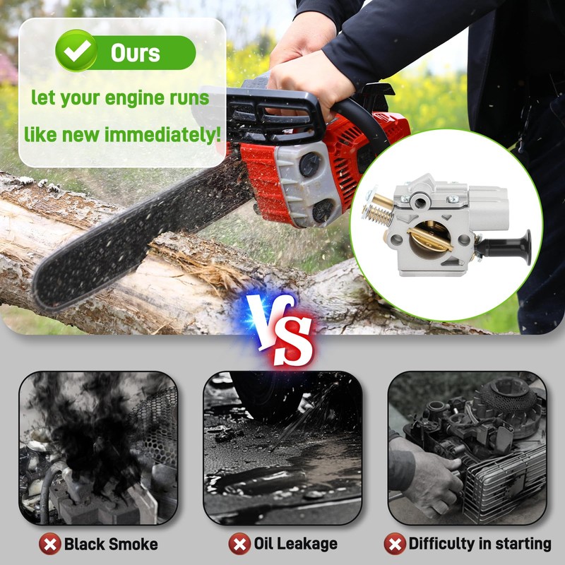 Carburetor for Stihl Chainsaw MS291 MS261 MS271C Replace# C1Q-S252 1143