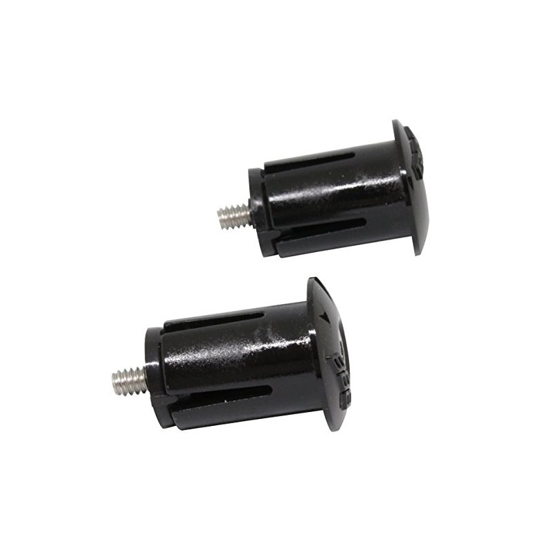 BBB Cycling BHT-96 ScrewOn Handlebar Tape Endcaps for Road Bikes,