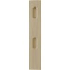 Ekena Millwork BKTW01X10X10OLRW Large Olympic Wood Wood Brackets, 1 3/4"W