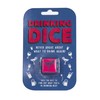 Gift Republic Drinking Dice, Blue