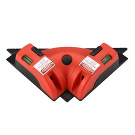 Haofy Nivel Láser, Escuadras de Posicionamiento de 90 , Abrazaderas en ángulo Recto, Nivel de Proyección de Línea Láser Horizontal, Herramienta de... 