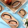 Rtqqdv 24 Pcs Basketball Bracelets with card,Sport Friendship Bracelets Gifts,Stackable
