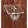 trend 14 Gauge Butterfly Belly Button Ring Stainless Steel Cubic