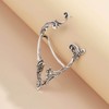 Aneneiceera Boho Elf Ear Cuff Earrings Silver Elves Cuff Wrap