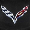 Midwest Corvette C7 Corvette Under Hood Liner Emblem Fits: 14