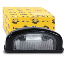 HELLA 2KA 001 386-231 Licence Plate Light - 12V - mounting/Screw Connection - Lens Colour: Crystal clear - Plug: Blade Terminal - left/right