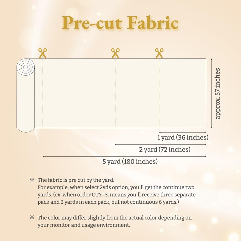 Precut Satin Fabric - Silky, Shiny, Soft Charmeuse Satin -