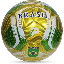 PLAYPRO Country Training Soccer Ball: World Edition (Brasil, 4)