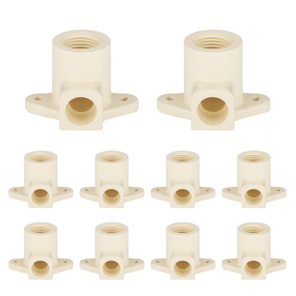 (Pack of 10) EFIELD 1/2"Slip x 1/2"Female Thread CPVC-CTS 90-Degree