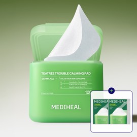 Mediheal Derma Toner Pad Tea Tree, 100 sheets, 1 unit 메디힐 더마 토너 패드 티트리, 본품 100매, 1개