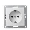 FLAIR Steckdose weiß, 250V~/10A, UP, Schutzkontakt