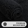 smiry Microfiber Bath Mat 40 x 60 cm, Non-Slip Super