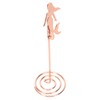 10pcs Table Number Holder Spiral Base Mermaid Shaped Wedding Table