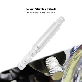 HDBUBALUS Gear Steel Inner Chrome Shifter Lever Shaft For Harley Electra Road Glide 99-16