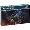 Italeri Models Ah-6 Night Fox Model Kit, Small