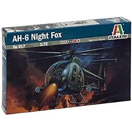 Italeri Models Ah-6 Night Fox Model Kit, Small