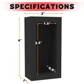 Nelyrho 1 Piece 1kg Graphite Ingot Mold for Casting Gold Silver Aluminum Copper Brass, Metal Melting Refining Tools (4.01 x 2.01 x 1.01 Inch)