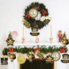 32 Pcs Happy New Year Hanging Ornament Decorations for Christmas