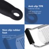 Lybunair Multipurpose Stainless Steel Lemon Zester Cheese Grater - Ideal