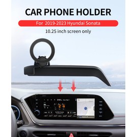 MaserWeller Car Phone Holder for 2019-2023 Hyundai Sonata Accessories 10.25-Inch Screen Fixed Clip, 360° Rotation Phone Mount Compatible with MagSafe, Cell Phone Holder Does Not Affect Air Vent
