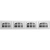 Clopay Ideal Holmes IDEAL CHARLESTON 508 Window Inserts /Short Panel