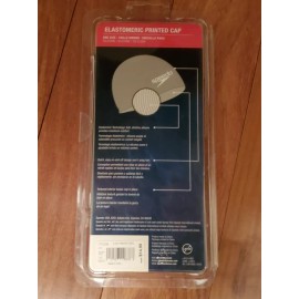 Speedo Elastomeric Printed Silicone Swim Cap Navy Red White Blue Stars & Stripes