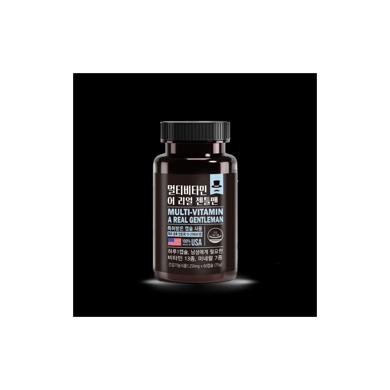 Dongshin Healthcare Multivitamin A Real Gentleman 1,250mg 60 Capsules /