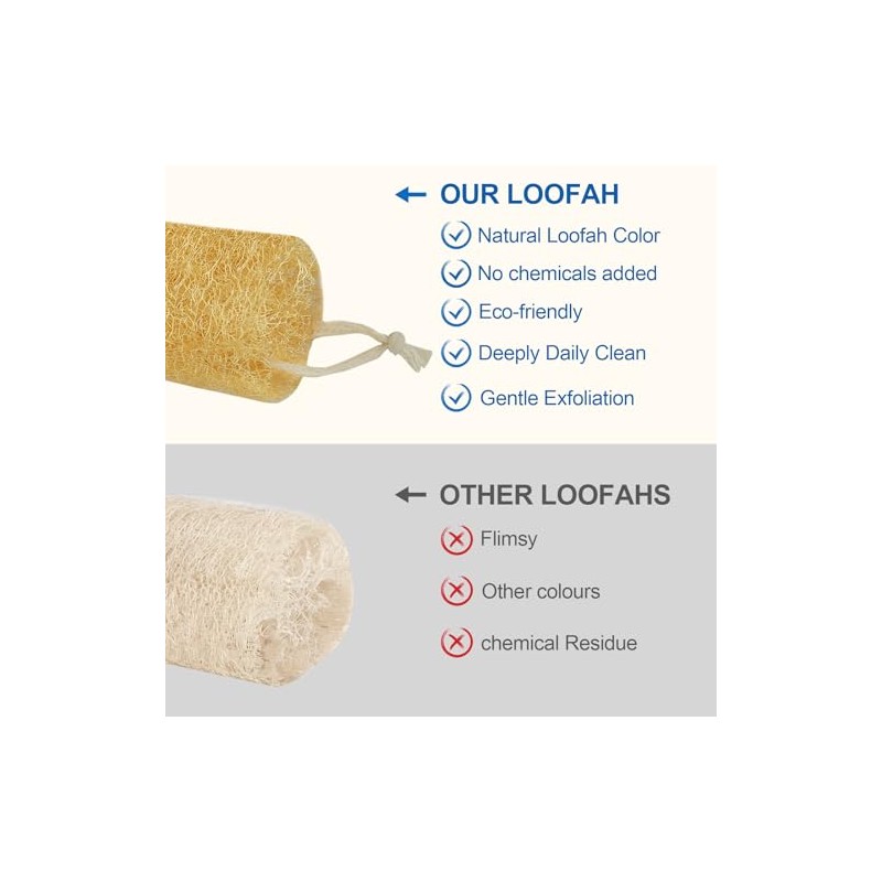 Ahatopia Materiales Lufa Natural Real Nuestras Esponjas Están Hechas Exclusivamente