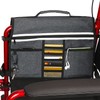 Wheelchair Organizer Storage Bag, Double-Sided Armrest Pouch with Cup Hold