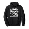 Cool Funny Caricature Character Illustration Graphic Designs Pullover Hoodie