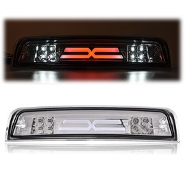 CHEDA Third Brake Light Cargo Lamp Tinted 3D LED Bar Compatible with 2009 2010 2011 2012 2013 2014 2015 2016 2017 Dodge RAM 1500 2500 3500 (WT)