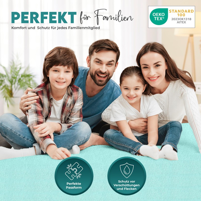 Utopia Bedding Mattress Protector 90 x 200 x 30 cm