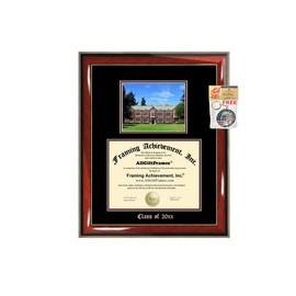 Diploma Frame Big Reed College Graduation Gift Case Embossed Picture Frames Engraving Degree Graduate Bachelor Masters MBA PHD Doctorate School