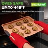 NutriChef 3 Piece Baking Pan Set - PFOA, PFOS, PTFE