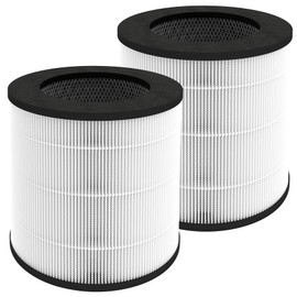 BesReyDa 2 Pack 14 Replacement Filter Compatible with MA Series 14/14B/14W Air PuriFier, 3-in-1 Filtration Contains Pre-Filter, True H13 HEPA and Activated Carbon (2 Pack)