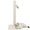 Woochpet Cat Scratching Post with Premium Sisal Rope for Indoor