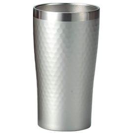 Maehata PREMIERE AOYAMA luxe Metal Thermo Tumbler Silver 51718 Silver 11.8 fl oz (340 ml)