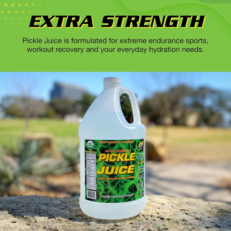 Pickle Juice Sports Drink, 1 Gallon, Extra Strength - Relieves