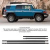 4Pcs Car Window Seal Stripe 68161‑35073 Replacement For Toyota FJ