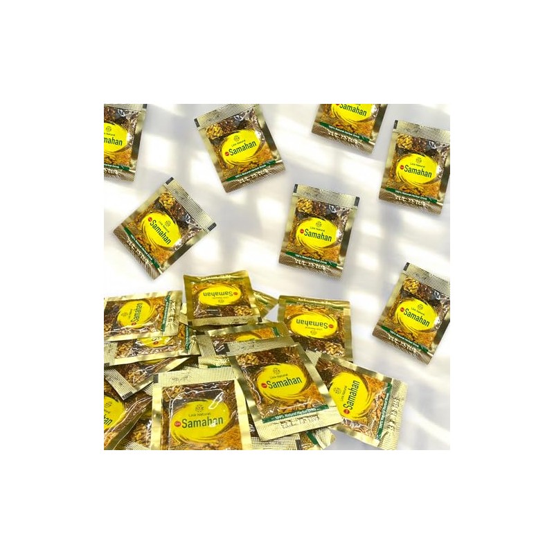 Samahan Ayurveda 100 Packets Tea Bags Spicy Tea Herbal Tea