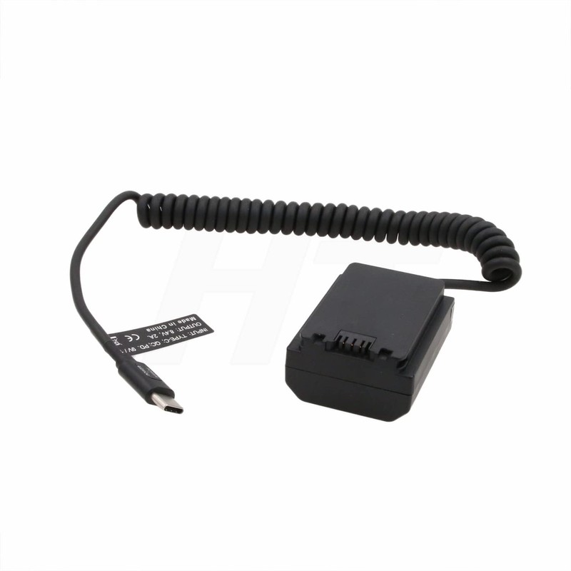 HangTon PD USB C 9V zu NP-FZ100 Dummy Akku für