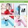 Junkin 40 Pcs Lipstick Holder Keychain Lip Holder Keychain Clip